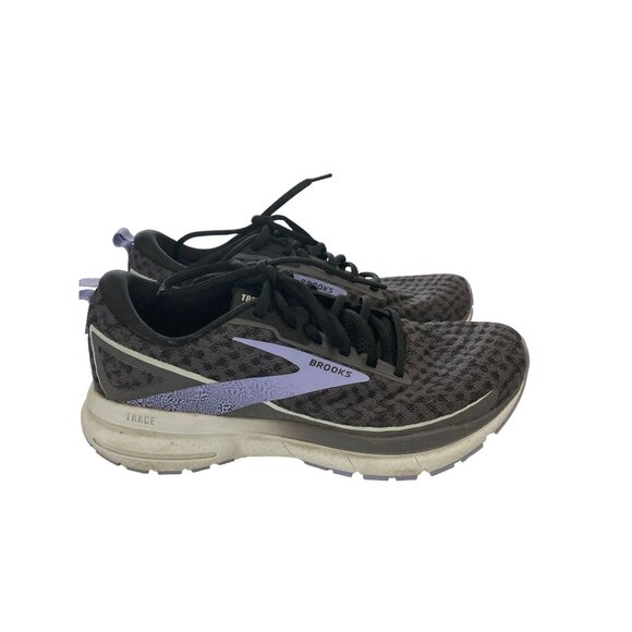 Brooks Trace 3 Women's  Size 7 M Black Gray Running  sneakers Shoes - Picture 5 of 8